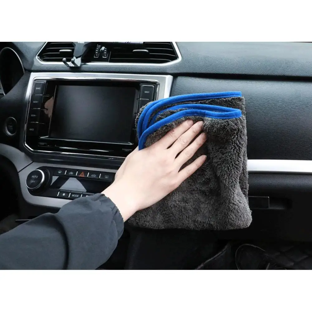 Dragonpad полотенца для чистки автомобилей микрофибры толщиной сушка автомобиля впитывающее полотенце полотенца для мытья машины с защитой от царапин-прочное полотенце