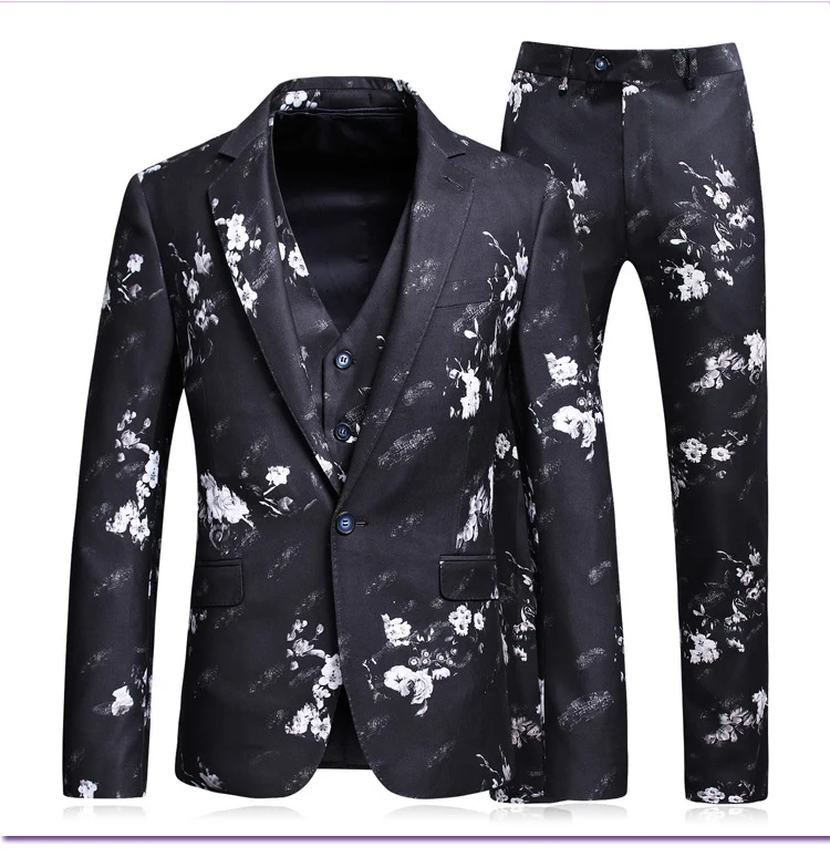 Винно-красный, Бургунди мужской костюм Slim Fit Street Smart бизнес Выпускной Блейзер сделанный на заказ свадебные костюмы мужские костюмы Homme Mariage - Цвет: Jacket vest pants
