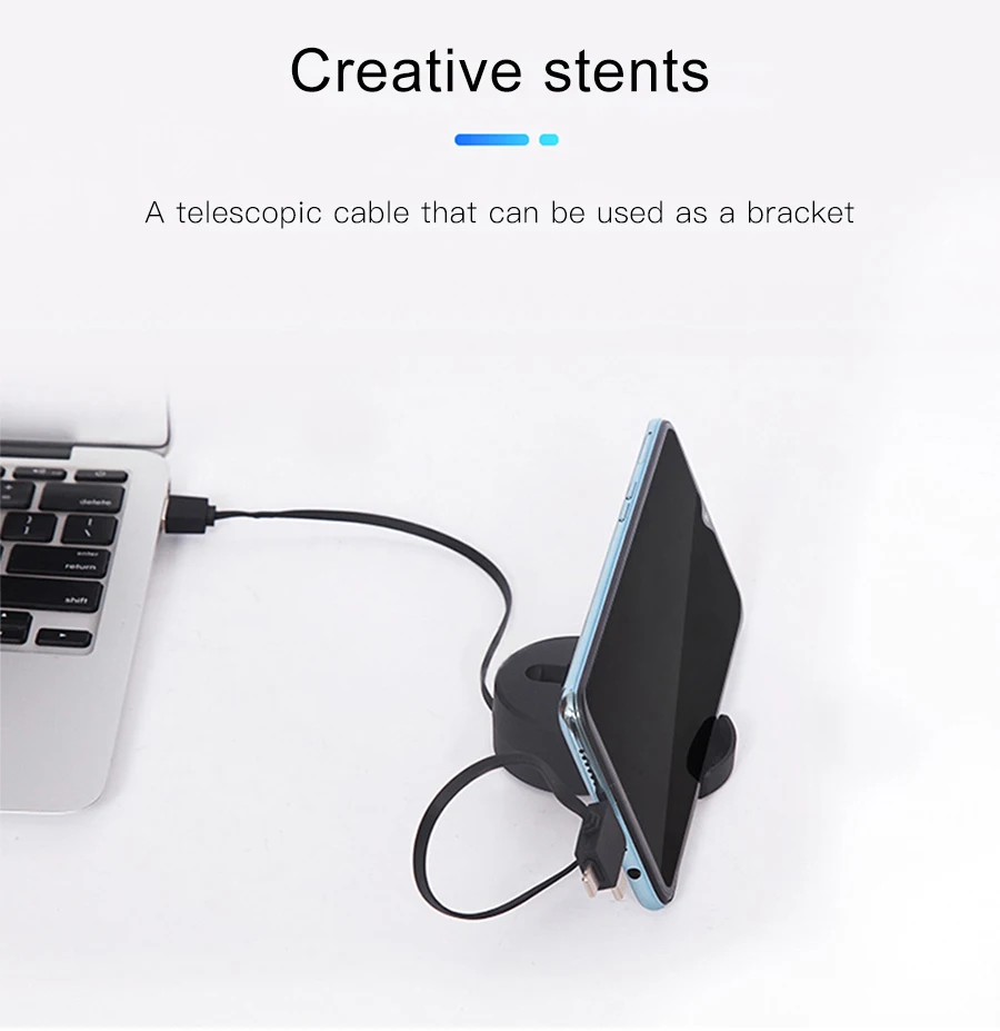 Многофункциональный OTG кабель type-C и Micro USB и Lightning 3 в 1 адаптер Baseus для смартфонов iPhone Android HUAWEI Xiaomi