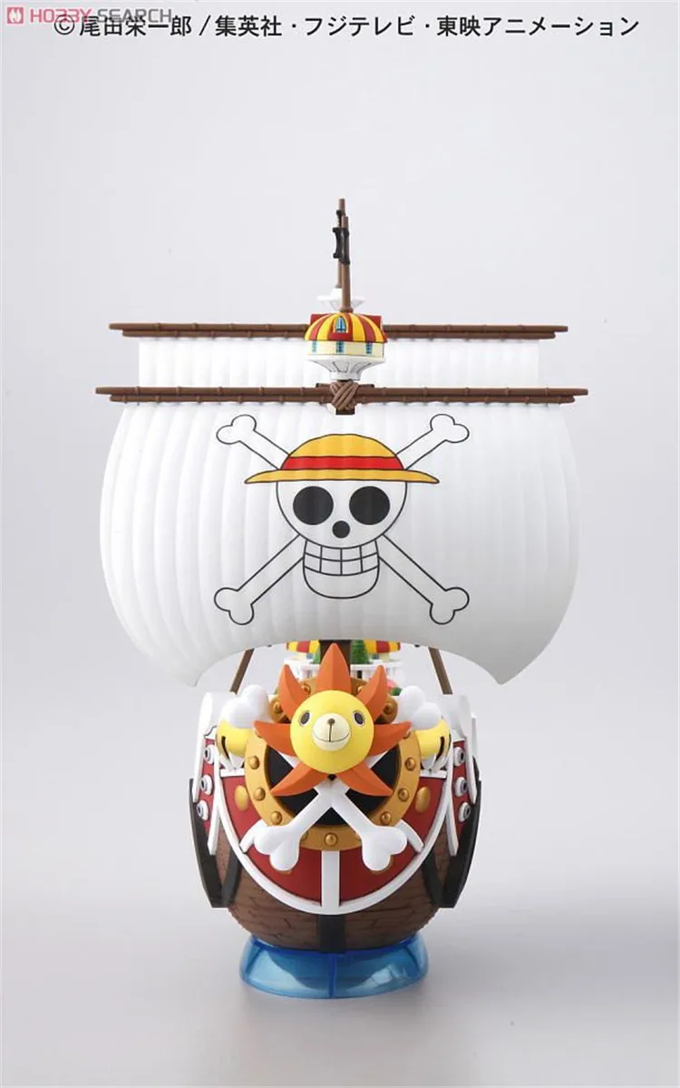 Оригинальная модель Bandai One Piece Great Ship 01 Wanli Sunshine Sonny в сборе фигурки игрушки