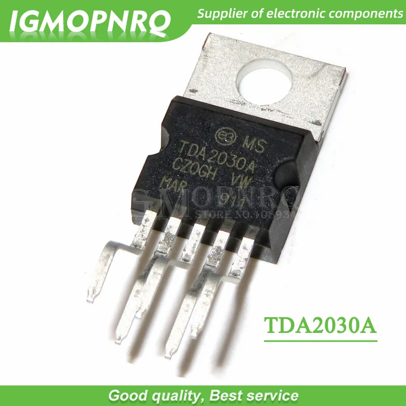 10 шт. TDA2030 TO 220 5 TDA2030A усилитель/короткофокусная и тепловая защита для IC|tda2030