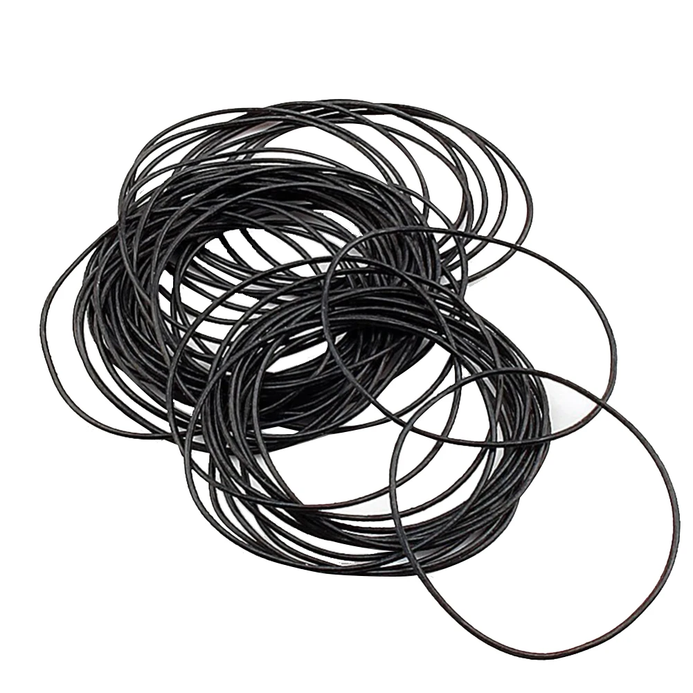 

Rubber Waterproof Seal Repair Tool Practical Accessories O-Ring DIY Durable Watches Back Case Replacement Round Gasket Kit