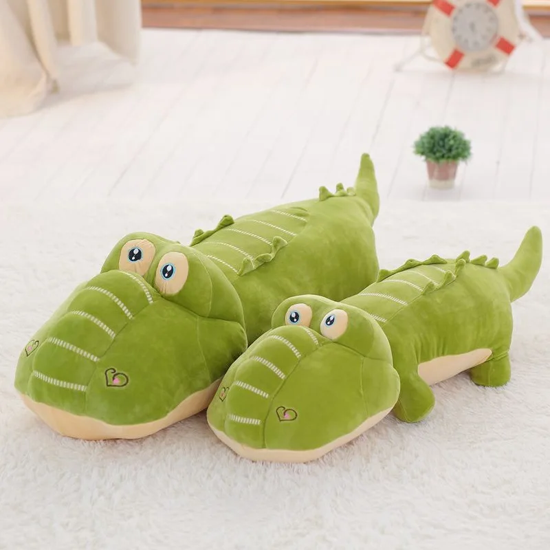 

Hot Selling Wholesale down Cotton Crocodile Doll Plush Toy Doll-Processing Customizable Logo Recruit Agents