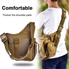 

Tactical Hunting Bag Combat Durable Men Women Military Chest Shoulder Bag Pack Military Sling Bag Chest