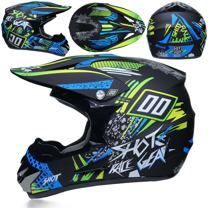 Профессиональный Гоночный Кроссовый шлем hors route Casque Moto Capacete Moto Casco внедорожный мультяшный детский мотоциклетный шлем