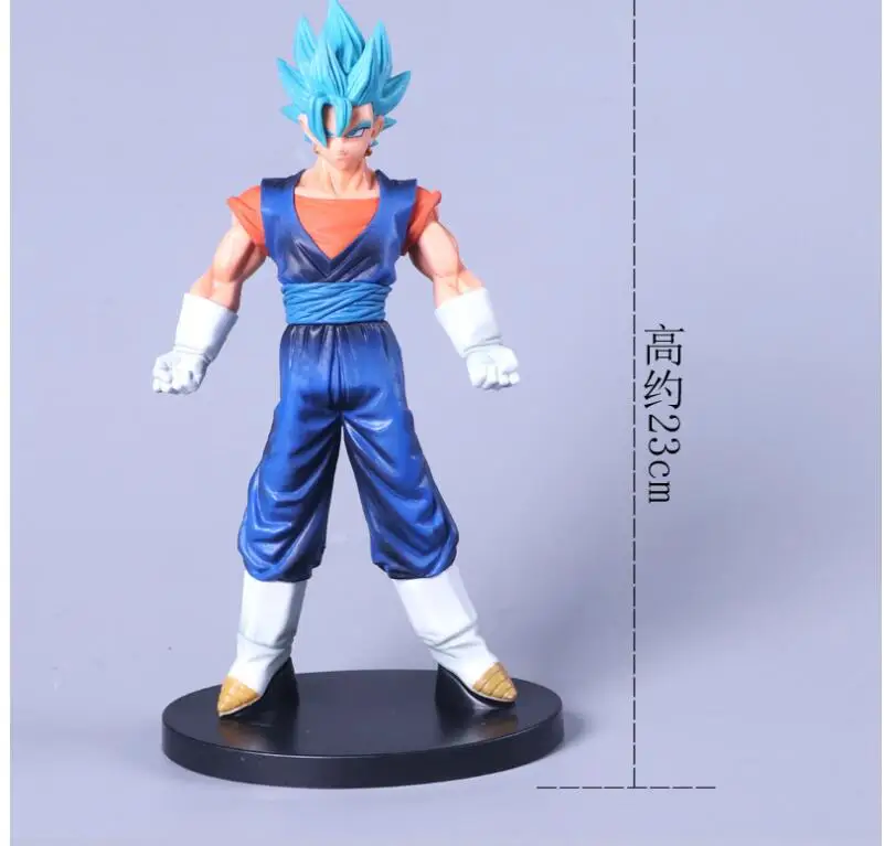Японский аниме Dragon Ball Z DBZ шрифты dxf Super Saiyan Black Goku фигурка Vol. 2 Коллекционная модель - Цвет: opp bag