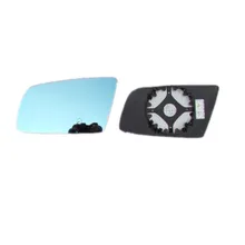 Широкий вид авто затемнение зеркало заднего вида Синий с подогревом боковое крыло Mirrior стекло с Светодиодный индикатор поворота для BMW Старый 5 серии