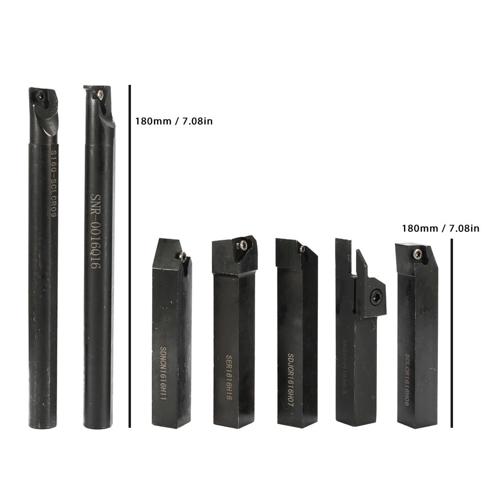 

DIY 16mm Shank With Carbide Inserts Wrench Grinding Lathe Turning Metalwork Machine Tools Accessories Supplies