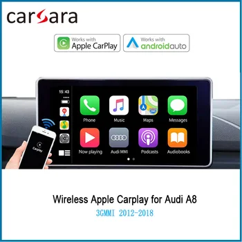 

Free Wireless Carplay App Decoder for Au di A8 muItimedia interface CarPlay&Android auto Retrofit Kit