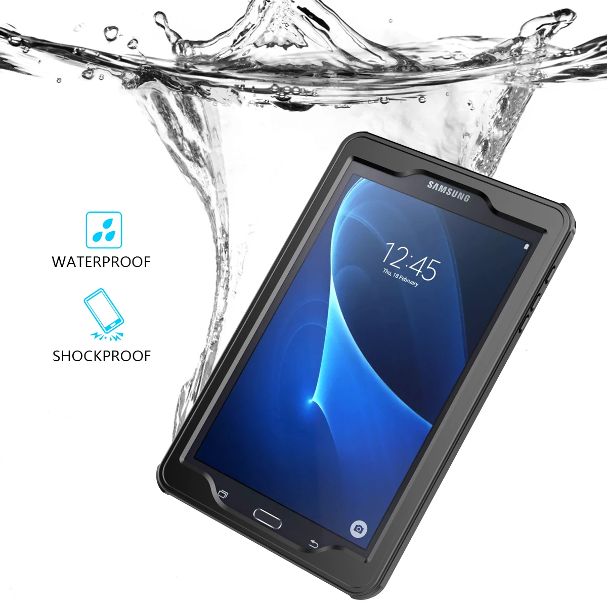 

For Samsung Galaxy Tab A6 10.1'' 2016 Tablet Case IP68 Waterproof Shockproof Dust Proof Cover For Galaxy Tab S4 T830 T835/Tab S3