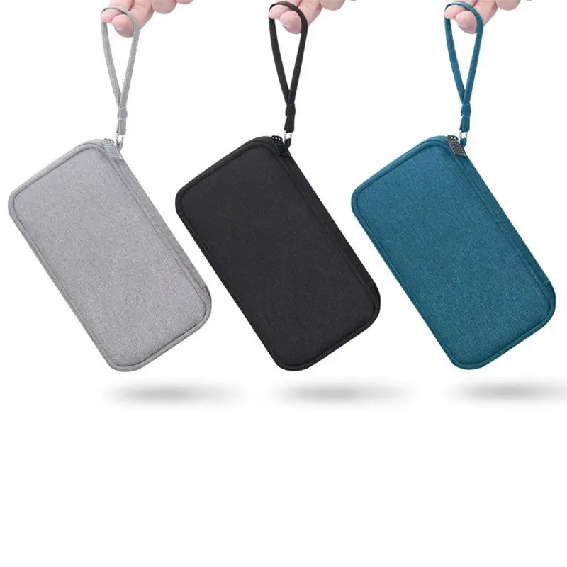 Durable Polyester Power Bank Pouch Storage Bag Mini Protable Travel Protective Carrying Case Pack for Earphone Cellphones Data C afbeelding