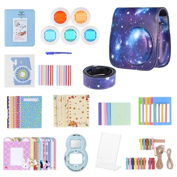 

13 in 1 Accessories Kit for Fujifilm Instax Mini 8/8+/8s/9 Include Camera Case Kit Accessories