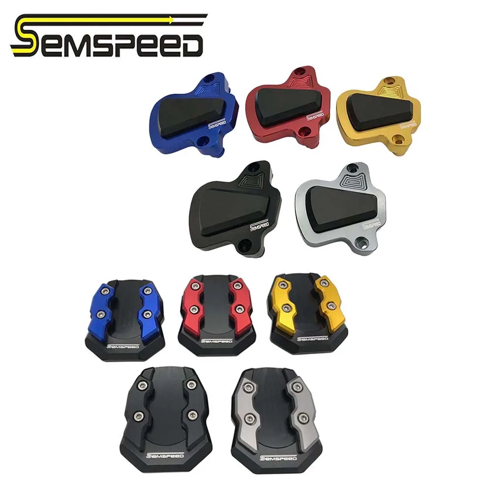 Комплект SEMSPEED для ADV150 ADV 150 adv150, подставка на ножке, боковая подставка, увеличительная пластина, накладка, крышка двигателя, защитный набор