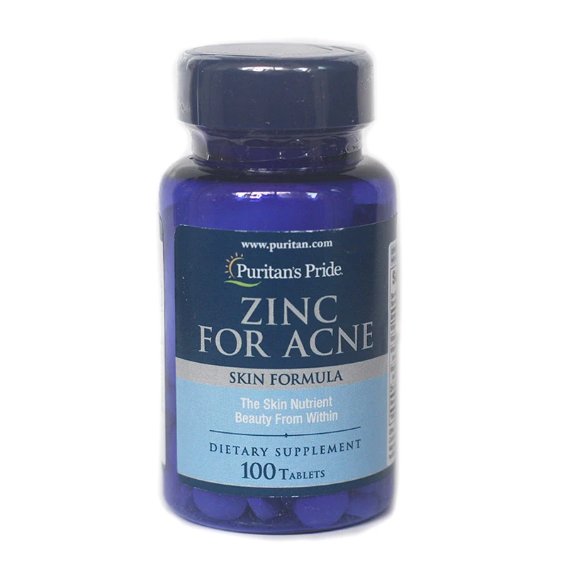 Free shipping ZINC FOR ACNE the skin nutrient beauty from within 100