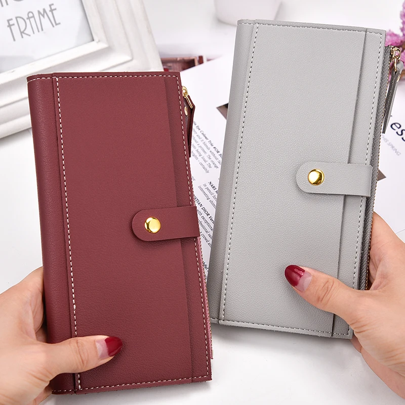 Wallet for Women Leather Long Phone Coin Ticket Clutch Purse with Card Holder | Багаж и сумки