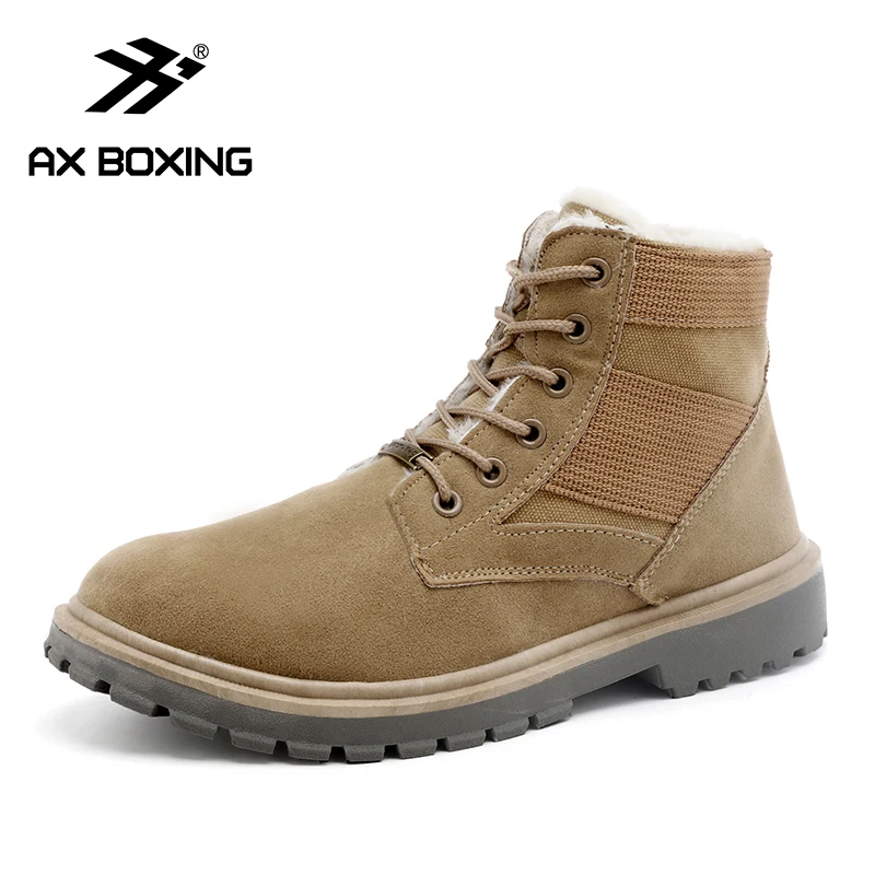 AX BOXING/мужские ботинки; Мужская обувь для бокса; высококачественные винтажные зимние ботинки в британском стиле; сезон осень-зима; мужские повседневные ботильоны