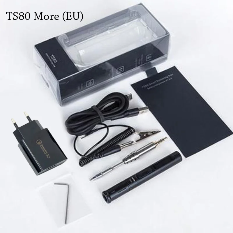 

TS80 Portable Electric Soldering Iron Digital Solder Station OLED Display USB