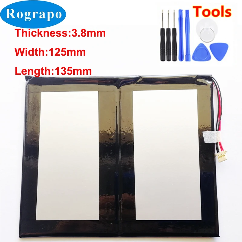 New38V10000mAh30124135BatteryForChuwiPrestigioKUBIDEXPTablet