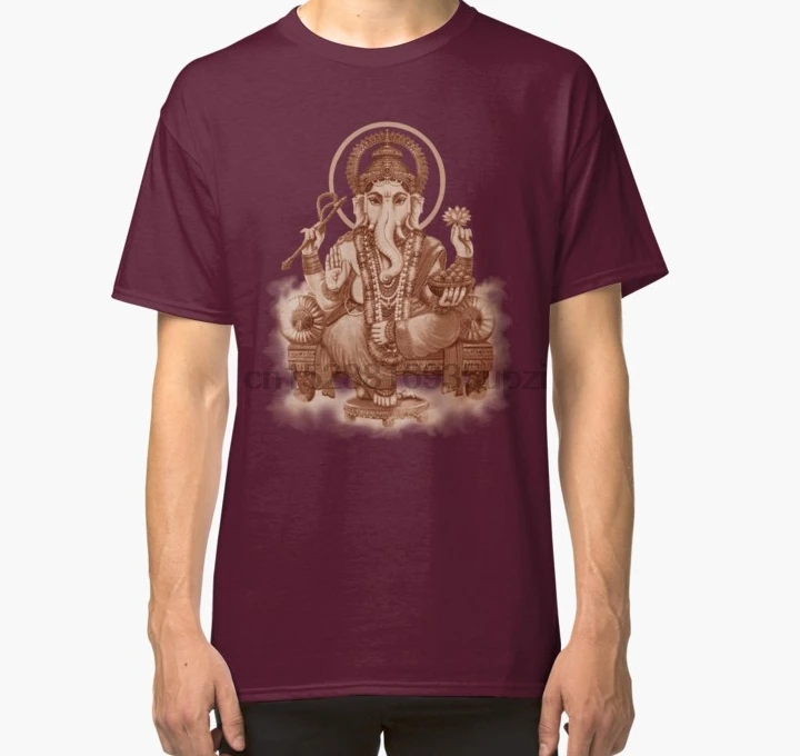 Мужская футболка Ganesh the Remover из всех препятствий Классическая wo тройники топ |