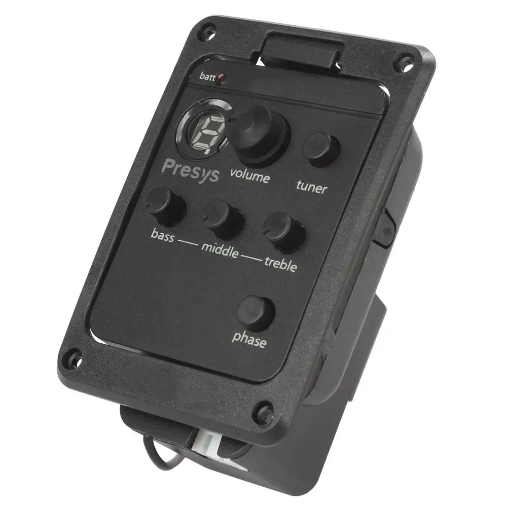 Presys 101 Акустическая классическая гитара Пикап тюнер Preamp эквалайзер Пикапы 1 год