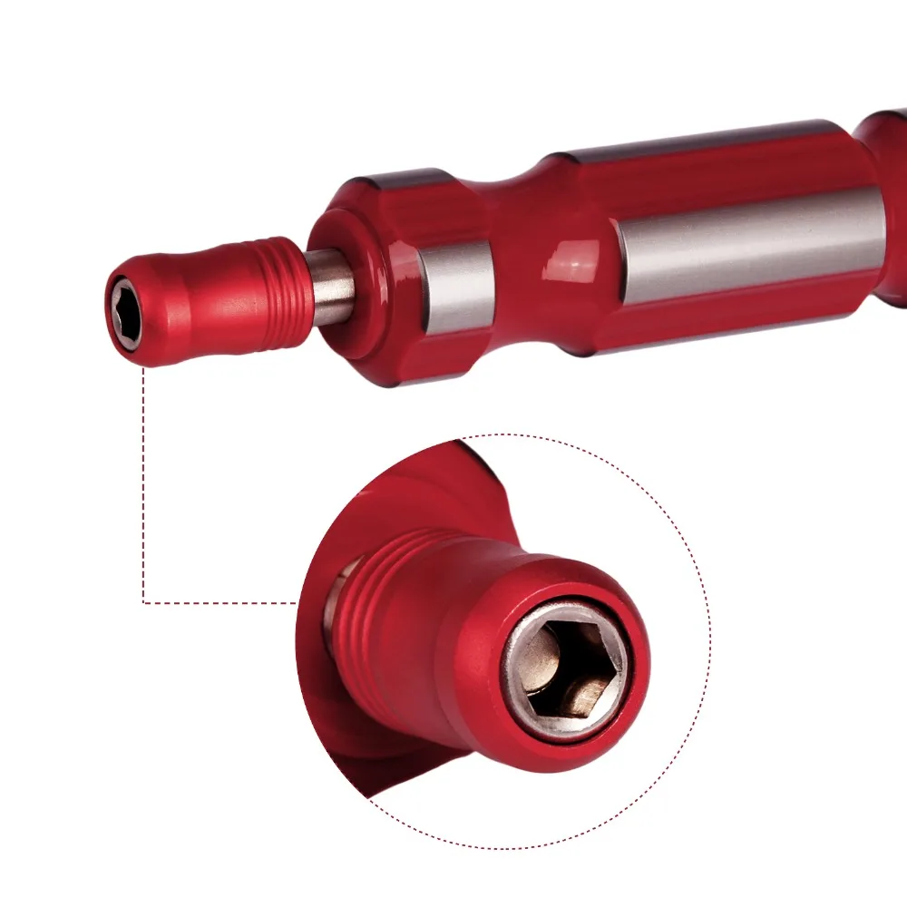 1/4 дюймов быстрая замена Отвертка Держатель Бит сильная Магнитная Шестигранная отвертка ручка для Torx Phillips плоские отвертки биты