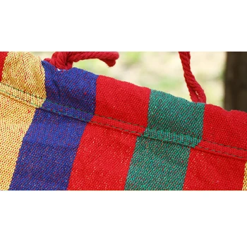 

Set Hammock Outdoor Camping Hiking Backpacking Gear Canvas Visecose Rope