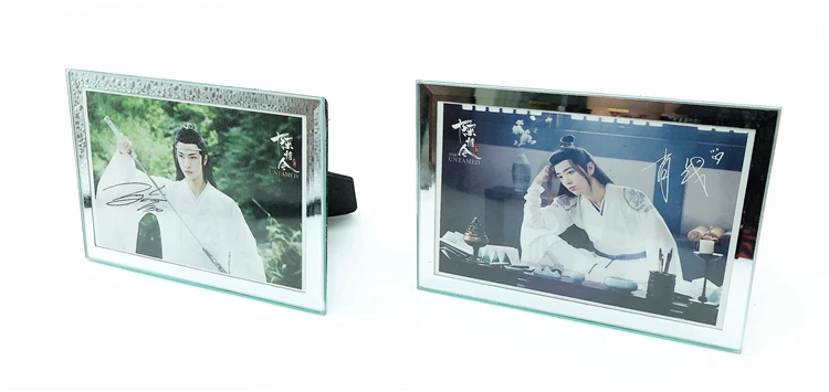 Чэнь Цин Лин супер люкс Подарочная коробка Wei Wuxian Lan Wangji пользовательский Альбом Плакат Закладка Подарок аниме вокруг ID карты Фото