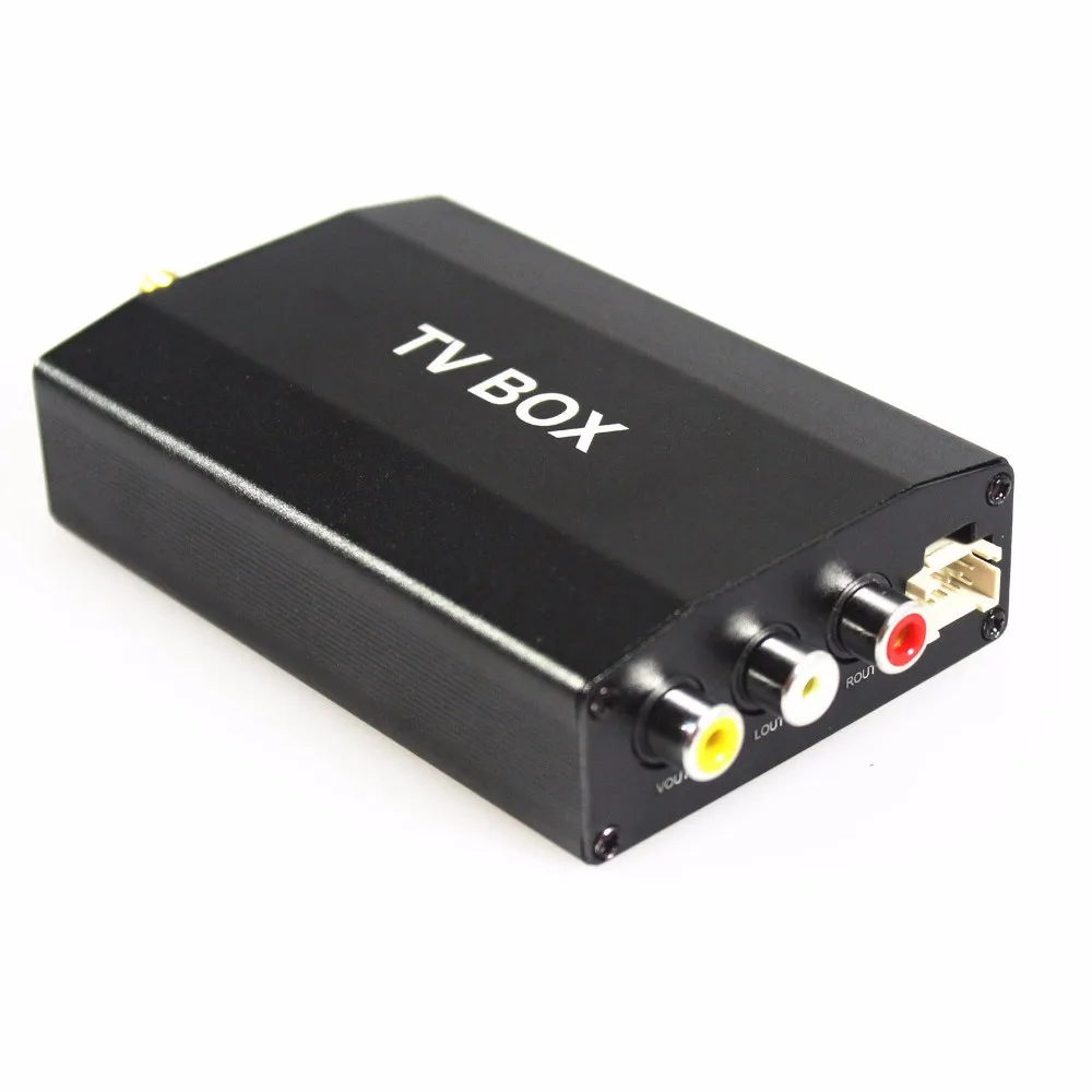 Автомобильный HD DVB-T MPEG-4 цифровое мобильное телевидение Тернер приемник 3 пути видео выход двойной аудио канал выход для Europen