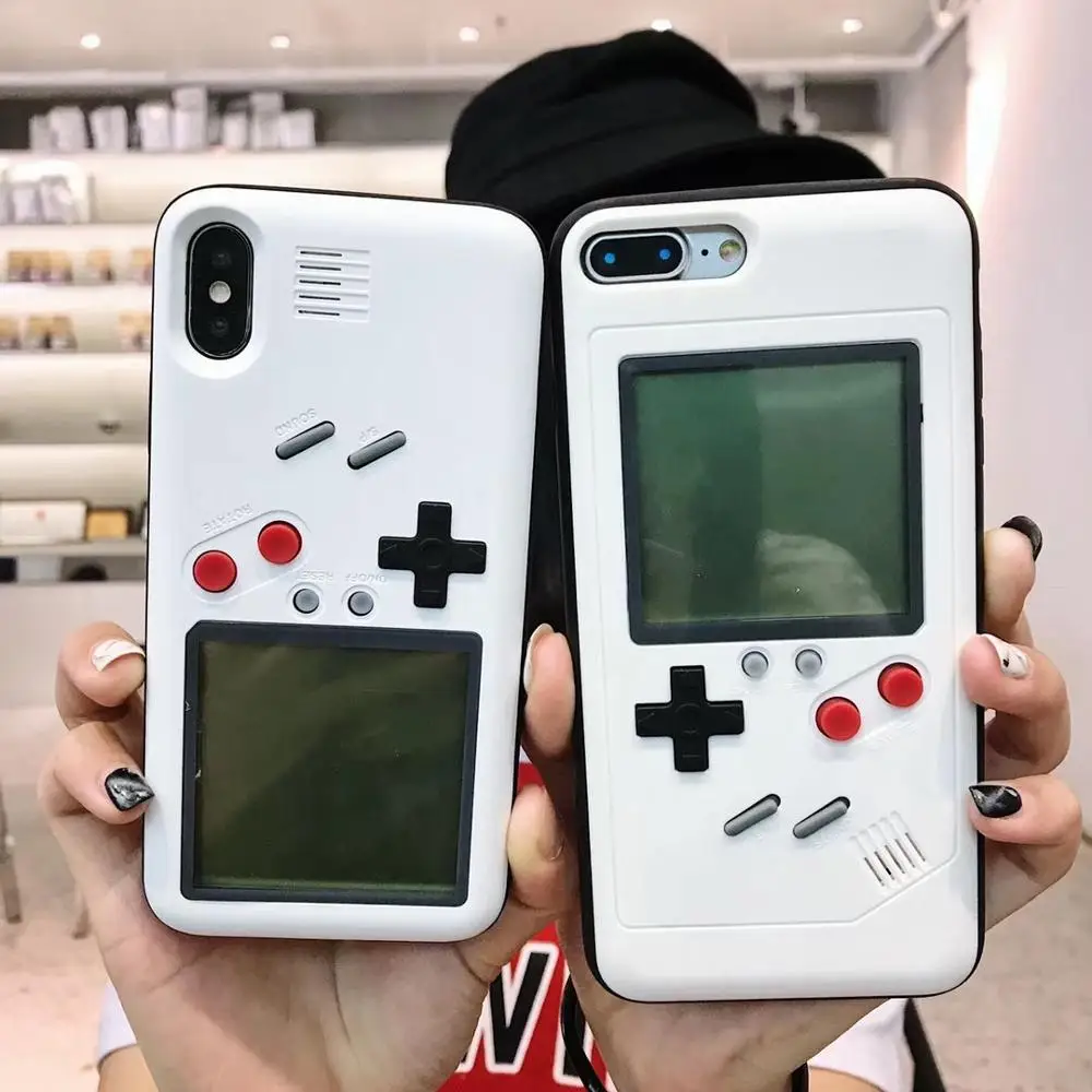 Ретро Teris Gameboy чехол для телефона для iPhone 11 Pro Max X XS MAX XR Мягкий ТПУ чехол для мальчика чехол для игры для Iphone 6 6S 7 8 Plus Capa