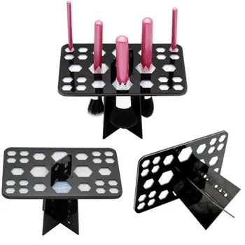 

Make up Brush Set Dry Rack Drying Brushes Shelf Multifunction Stand Display Cosmetic Clean Tool Wash Makeup Brush Holder