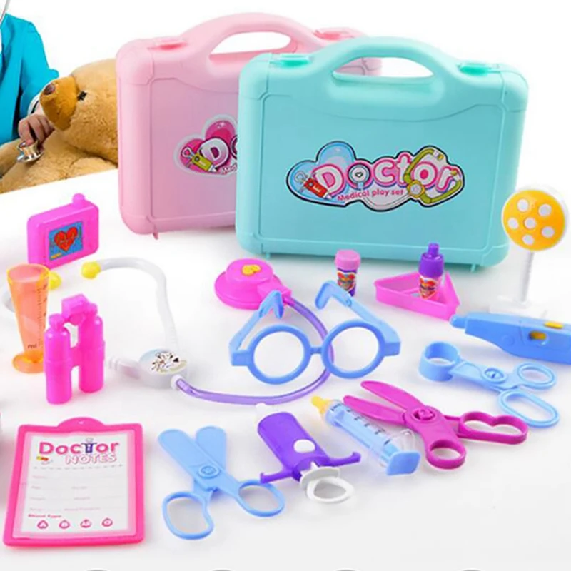 Children Pretend Play Toys Simulated Doctor Nurse Medical Toy Box Pretend Play Dentist Toy Medical Doctor