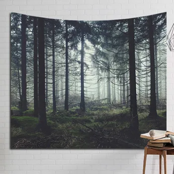 

Beautiful Natural Forest Printed Large Wall Tapestry Cheap Hippie Wall Hanging Bohemian Wall Tapestries Mandala Wall Art Decor