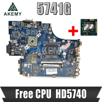 

Akemy For Acer aspire 5741 5741G Laptop Motherboard MBWJR02001 NEW70 LA-5891P HM55 DDR3 HD5740 Free CPU