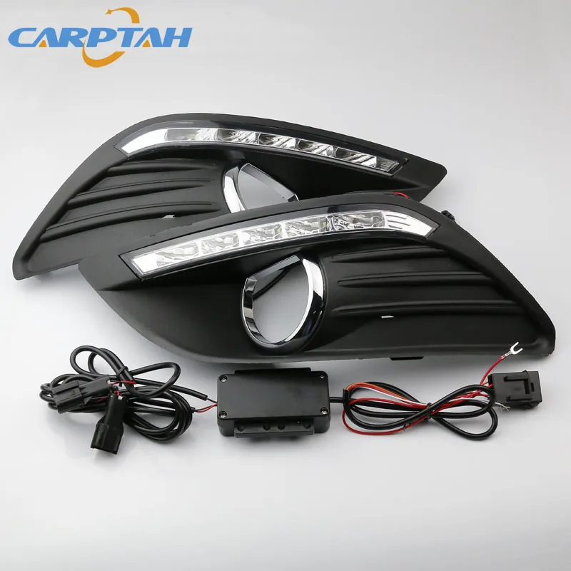 Светодиодный ные дневные ходовые огни для Ford Focus 2 Sedan 2009 2010 2011 водонепроницаемые