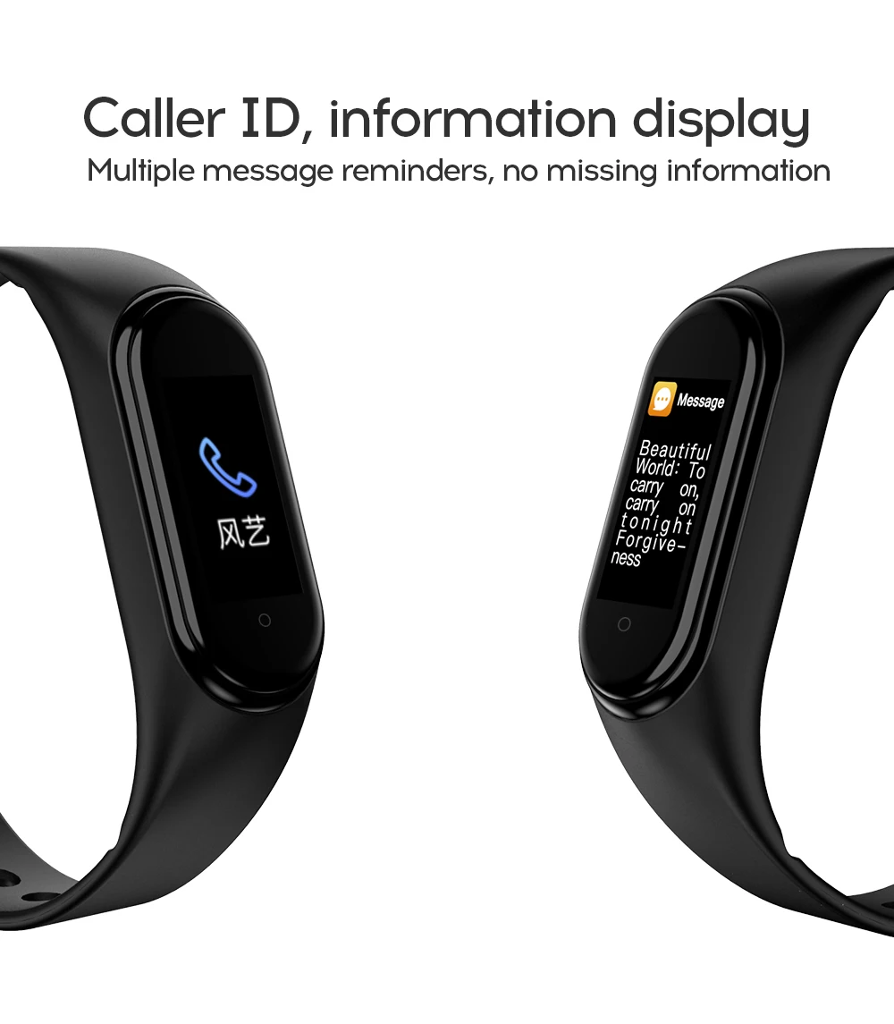  Cobrafly m4 smart band global version fitness bracelet measurement of pressure smartband m4 fitness - 4000297097349