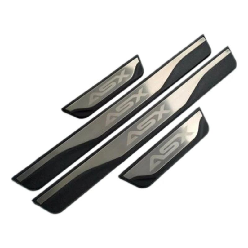 Защитная Накладка на порог для Mitsubishi ASx Auto Accessories 2010 2019|Буксиры и подвесные