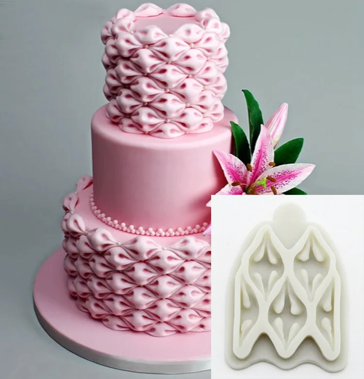 Легкая ткань слоеного силикона помадка торты Декор Инструменты, силиконовые формы сахарные изделия шоколадные выпечки инструменты торты Gumpaste Fimo k505