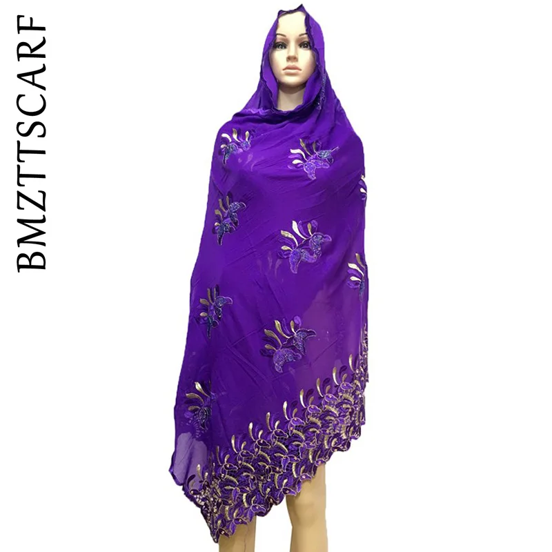 Мусульманский женский шарф с вышивкой с Стразы, приятный бежевый шарф для Для женщин, большой шарф для шали wrpas, Африканский шарф