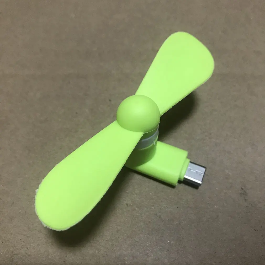 For Android Portable Cool Micro USB Fan Mobile Phone USB Fans Low Voice For Android Mobile Phone USB Power Supply