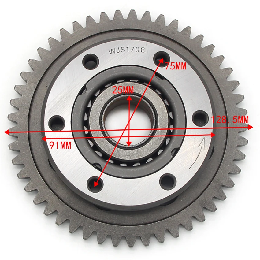 

For Yamaha YP250 Majesty 250 YP250A YP250D DX YP250R X-MAX YP250RA ABS YP250S Motorcycle Starter Clutch Assembly 4HC-15590-02