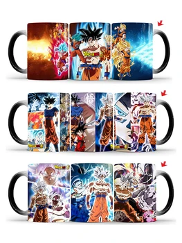 

New Dragon Ball Super /Batman vs Superman /walking dead /Captain America mug Reactive Magic Color Changing Mug Coffee Cup