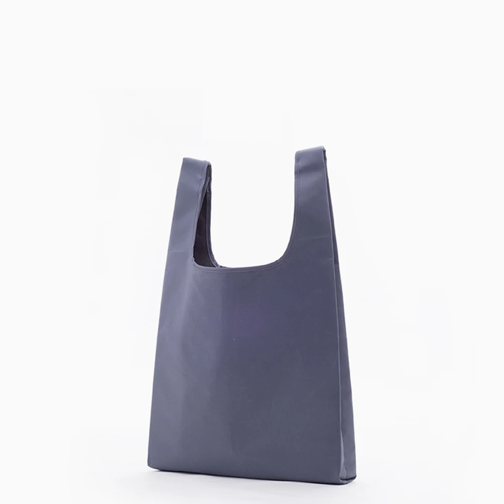 4 шт. Складная моющаяся Экологичная многоразовая сумка для покупок из ткани Оксфорд легкая домашняя сумка для хранения продуктов твердая большая сумка-тоут