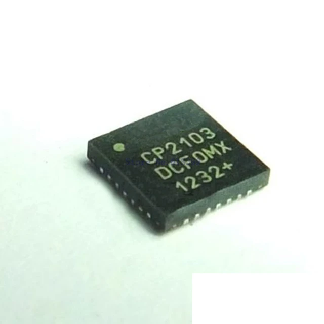 

Cp2103 Usb-To-Uart 1-Ch 640Byte Fifo 3.3V Automotive 28-Pin Qfn Ep T/R Cp2103-Gmr