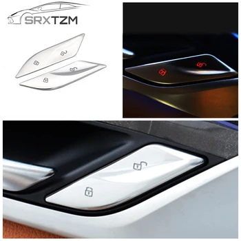 

SRXTZM Stickers Auto-Accessories ABS For BMW 5 Series G30 G38 6gt Door Unlock Handle Key Decoration 2pcs New
