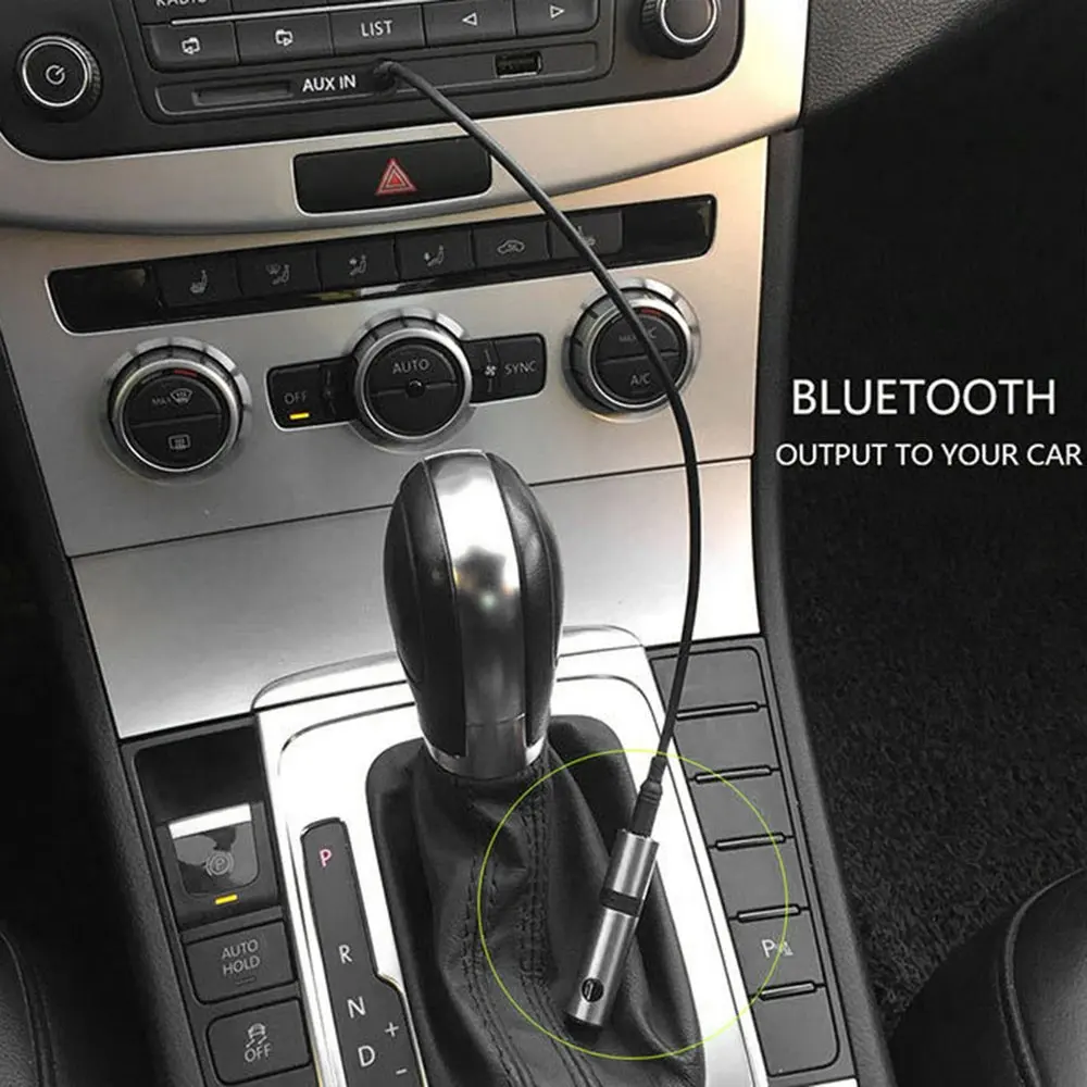 Bluetooth приемник 3,5 мм разъем беспроводной автомобильный аудио Музыка адаптер с микрофон Aux кабель для динамика наушников ПК