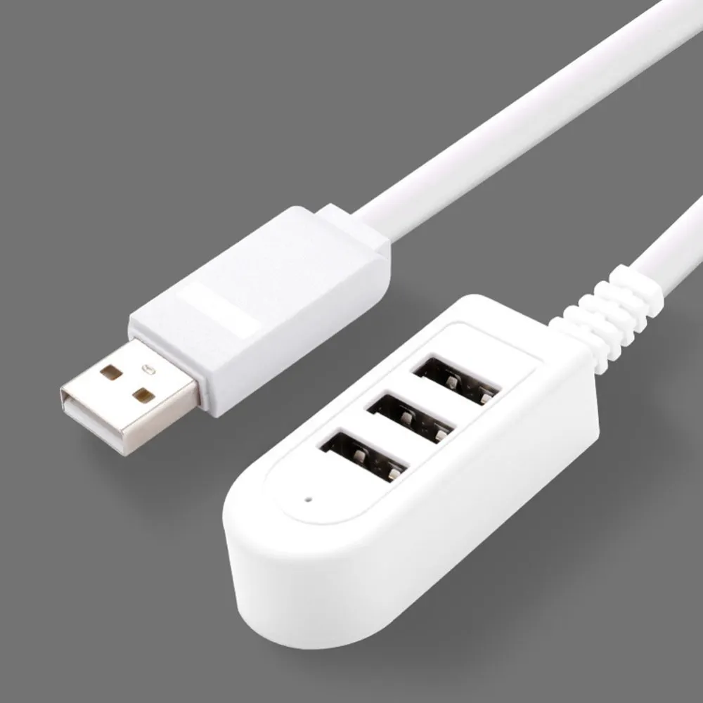 3 Ports USB HUB 3.0 USB Splitter Adapter Rotatable High Speed Type c hub for Notebook/Tablet Computer PC Peripherals