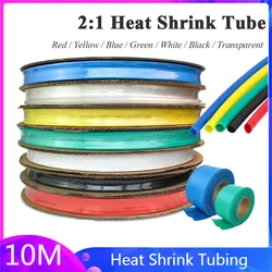 10 Meter Black Heat Shrink Tubing Assortment Kit - Electrical Insulation Solution - 3mmX10meter (YELLOW)