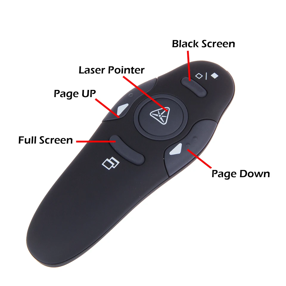 

Cheapest Wireless Remote Control Powerpoint Presentation Presenter Pen USB Remote Control Page For Rotating PPT Laser Pointers