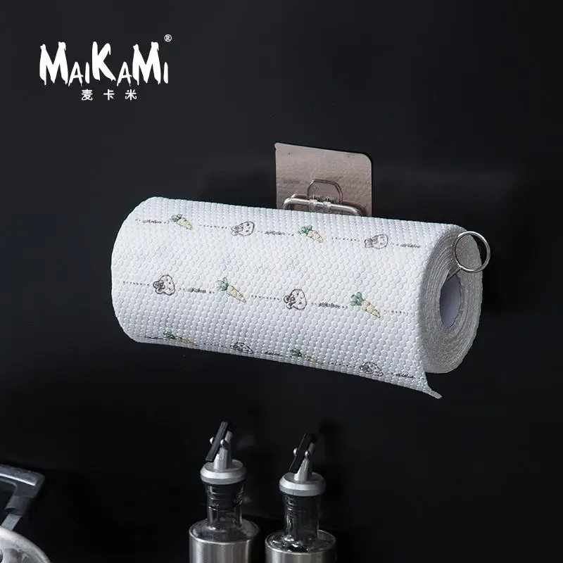 Hook Type Kitchen Roll Paper Towel Holder Storage Rack Sundries Organizer Home Tools Cabinet Cupboard Tissue Shelf | Дом и сад