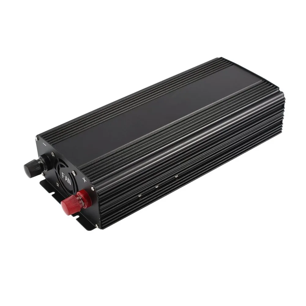 1500W Мощность инвертор DC 12V к переменному току 220V Чистая синусоида преобразователь Зарядное устройство преобразователь прочный автомобиль Питание переключатель
